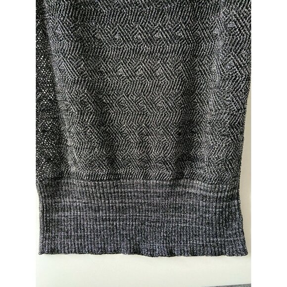 Dalia Collection Gray Knit Top - Picture 6 of 9